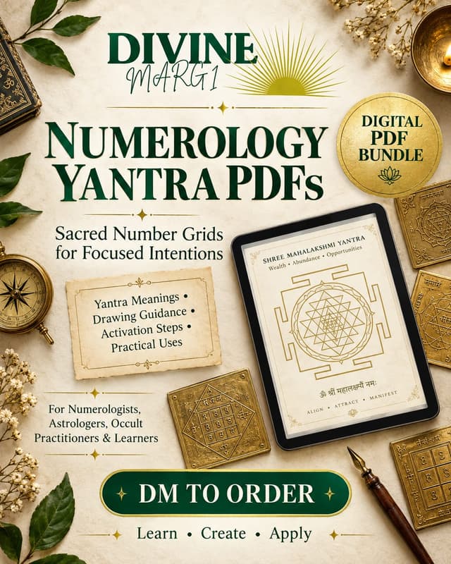 Numerology Yantra PDFs