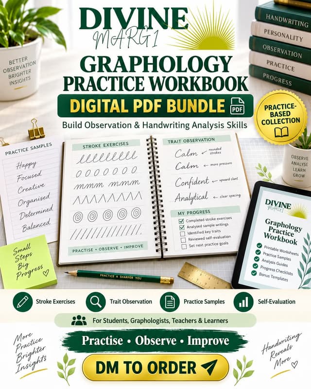Graphology Practice Workbook