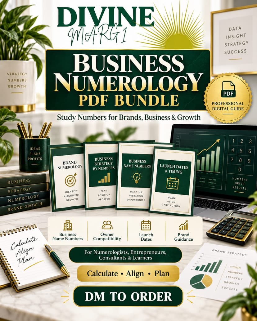 Business Numerology PDFs