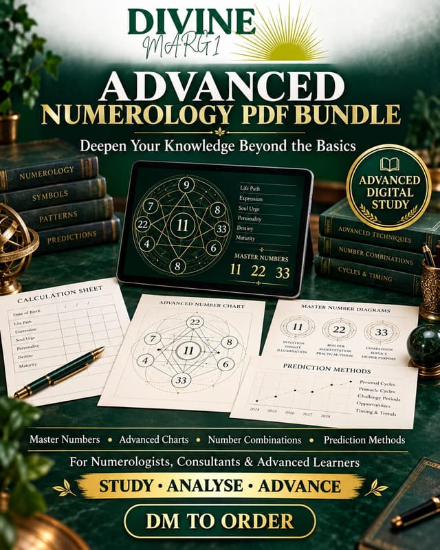 Advanced Numerolgy PDFs