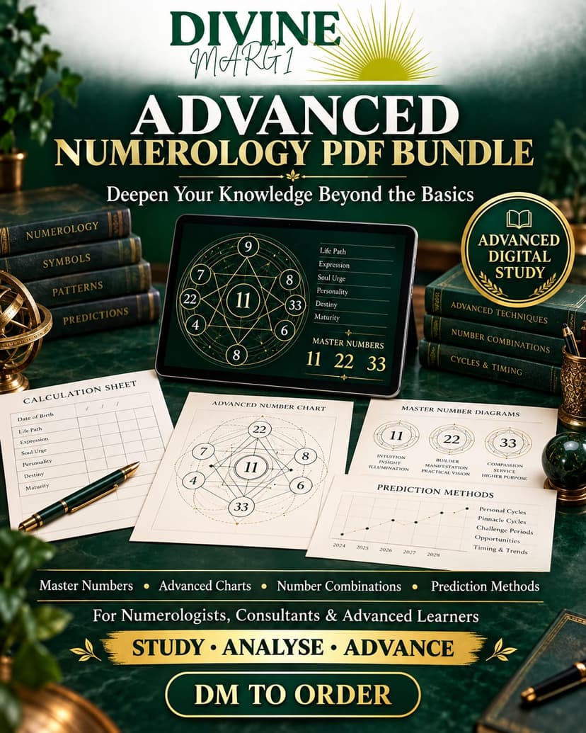 Advanced Numerolgy PDFs